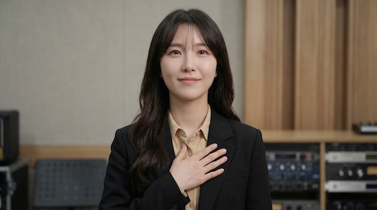 Sakura Jesus em estudio de gravacao